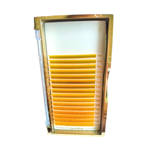 Extensions de cils individuels préfabriquées 16 lignes Plateau de marque privée de 0.15mm d'épaisseur sur toute la longueur - Product Image 5