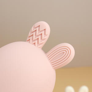 Balle creuse en silicone pour bébés, anti-sucette, bâton de dentition, jouet à main <span class=keywords><strong>Manhattan</strong></span> - Product Image 3