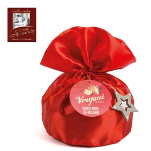 Panettone Tradicional Milanes de 1 kg, Envuelto para Regalo, Selección Giuseppe Verdi, Hecho en Italia - Product Image 1