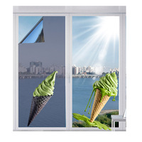 Film de fenêtre unidirectionnel effet miroir pour bureau, film solaire pour maison et bâtiment, contrôle de la chaleur, autocollant réfléchissant anti-UV pour vitres – Ventes Flash