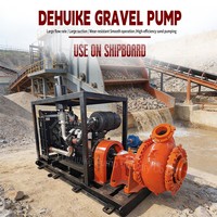 Pompe à gravier haute pression pour dragage de sable de rivière, pompe d'aspiration de sable, fournie directement par l'usine