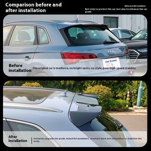 Aileron supérieur de pare-chocs arrière ABS modifié Abt Sports Version 20-24 SQ5 pour Q5L SQ5 Q5L Sports Car Spoiler Abt Sports Version - Product Image 5