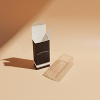 Solución de Empaque Individual para Viales, Caja de Papel para Botellas Pequeñas de 3 ml, Cajas para Viales de Suero de 10 ml con Insertos de Plástico