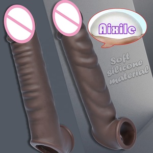 Extensor de Pene para Hombres, Alargador de Pene, Retrasa la Eyaculación, Mejora la Erección, Juguetes Sexuales para <span class=keywords><strong>Parejas</strong></span>, Funda Alargadora de Pene - Product Image 5