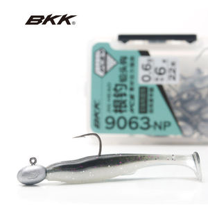 Hameçon jig head BKK 0,6g taille 6 à double ardillon pour la pêche en mer - Product Image 3