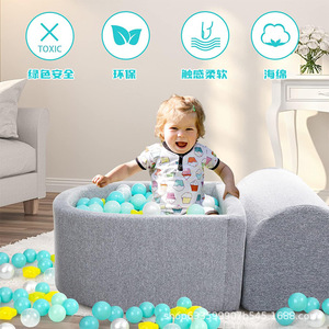 Children Interlocking <b>Sofa</b> Set Ball Pit High Density <b>Sponge</b> Home Play Equipment <b>For</b> Kids 4-6 Years Old - Product Image 1
