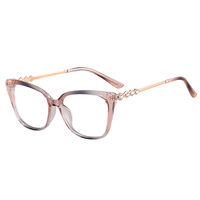 Montures de lunettes de soleil classiques épaisses à monture carrée, verres transparents en acétate, style rétro vintage, surdimensionnées, œil de chat, pour femmes