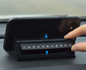 Fabrik preis 2 in 1 Parks topps child Auto Autozubehör Lizenz karte Handy halter Nummer Stopps child - Product Image 6