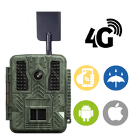Caméra de chasse cellulaire 4G BSTCAM de haute qualité, 1080P, étanche IP67, capteur CMOS 36MP, champ de vision 70°, vision nocturne 65-85 pieds, mini WiFi SD