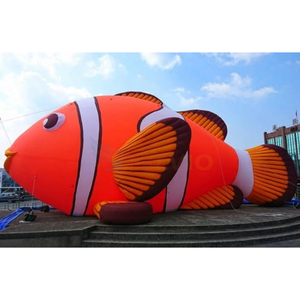 Modèle de <span class=keywords><strong>poisson</strong></span> gonflable géant, <span class=keywords><strong>poisson</strong></span>-clown gonflable pour thème marin, personnage de dessin animé <span class=keywords><strong>Nemo</strong></span> gonflable pour la décoration et la publicité - Product Image 2