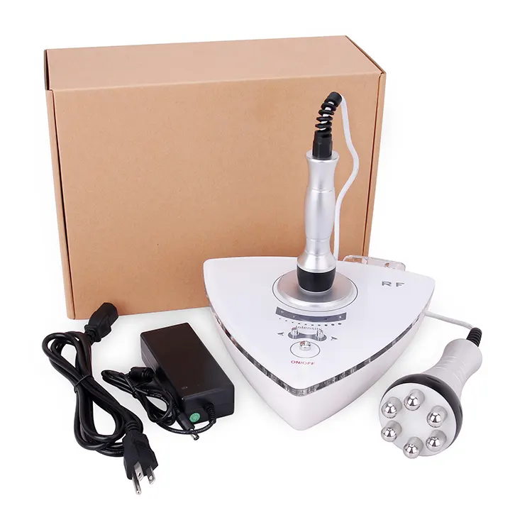 Draagbare 2in1 Rf Radiofrequentie Face Lift Beauty Machine Gezichts-En Lichaamsradiofrequentie