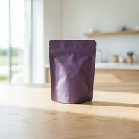 Sacs d'emballage en plastique personnalisés refermables en aluminium Mylar avec fermeture éclair, pochettes Doypack autoportantes pour emballage alimentaire, sacs en plastique à fermeture Zip Lock