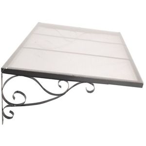 Auvent de porte d'extérieur personnalisé, gazébo classique, cadre transparent, protection contre les UV, abri de porte - Product Image 3