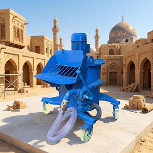 Mezcladora de Concreto Móvil de 250L y 4KW con Descarga Automática, Alta Eficiencia y Funcionamiento Flexible para Obras de Construcción - Product Image 2