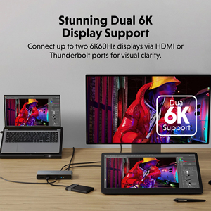แท่นเชื่อมต่อ HyperDrive THUNDERBOLT 4 สำหรับ MacBook, PC, Chromebook ที่รองรับ Thunderbolt และ USB4 - Product Image 5