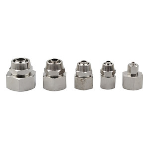 LiYuan Pneumatic <b>Quick</b> Connect Fitting PCF6 1/4 Internal Thread Straight <b>Connector</b> - Product Image 2