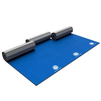 Tapis de tatami MMA haute densité LinyiQueen, tapis de lutte enroulables, tapis de sol de judo avec installation sans couture