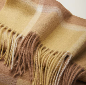 Bufanda de Poliéster a Cuadros Antibacteriana, Duradera y Transpirable para Mujer, Diseño Personalizado con Color y Patrón a Cuadros, Marca Privada - Product Image 5