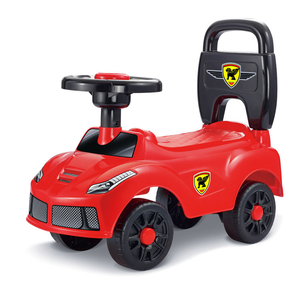 Jinming Hot velling Cartoon Baby auto alla guida di auto con schienale in plastica Baby Ride on Toys Car - Product Image 6