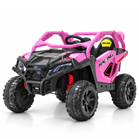 Voiture électrique pour enfants, buggy tout-terrain avec suspension à ressorts sur quatre roues, batterie 24V, UTV 2 places