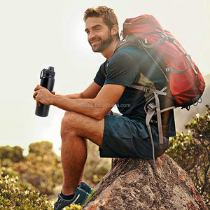 Modern Design Double Wall Stainless Steel Vacuum <b>Flask</b> 304 500ml/1000ml 12-24hrs Thermal Insulation Eco-friendly Tumbler - Product Image 6