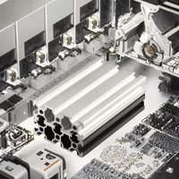 Rangka Aluminium CNC Kelas Tinggi Seri 6000 Pabrik Cina Menjual Profil Ekstrusi Aluminium Slot T Track dengan Layanan Pembengkokan