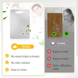 Tablas de cortar de titanio เขียงสแตนเลสตัดเหล็กเขียงไทเทเนียมบริสุทธิ์ในครัว - Product Image 3