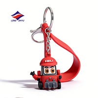Longzhiyu, usine avec 20 ans d'expérience, porte-clés personnalisés, porte-clés en PVC souple 3D personnalisés, porte-clés en caoutchouc, porte-clés en silicone pour voiture