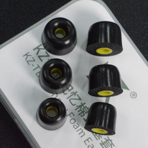 KZ embouts en coton à mémoire <span class=keywords><strong>de</strong></span> forme <span class=keywords><strong>haut</strong></span> <span class=keywords><strong>de</strong></span> <span class=keywords><strong>gamme</strong></span>, bouchons d'oreille, écouteurs dans le moniteur d'oreille, écouteurs filaires, coussinets d'isolation du bruit pour <span class=keywords><strong>casque</strong></span> d'origine - Product Image 6