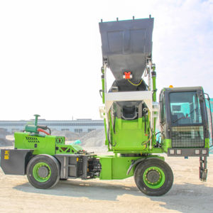 รถผสมคอนกรีตรถบรรทุก4m3ดีเซลรถรับน้ำหนักได้ด้วยตัวเองรถผสมคอนกรีตเคลื่อนที่ได้ - Product Image 2