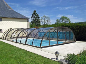 <span class=keywords><strong>Couverture</strong></span> de <span class=keywords><strong>piscine</strong></span> rétractable écologique <span class=keywords><strong>à</strong></span> commande <span class=keywords><strong>à</strong></span> distance, design moderne et <span class=keywords><strong>automatique</strong></span>, pour hôtel, villa, appartement, hall, parc - Product Image 2