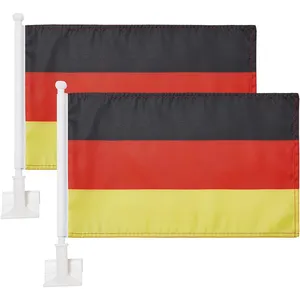 В наличии, 24 часа, ответ, оптовая продажа, рекламный флаг страны 12x18 дюймов, Германия, Автомобильный флаг для окон автомобиля на открытом воздухе, дом для путешествий шествия