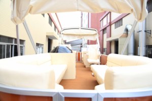 <span class=keywords><strong>Bateau</strong></span> ponton <span class=keywords><strong>de</strong></span> luxe Kinlife en aluminium et fer, 18, <span class=keywords><strong>19</strong></span>, 20-21, 24, 25, 27 <span class=keywords><strong>pieds</strong></span>, 10, 12 personnes, vente en Chine, sports nautiques personnalisés - Product Image 6