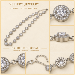 Collier pendentif tendance en acier inoxydable plaqué or avec chaîne serpent pour femme, bijoux de soirée formels - Product Image 3
