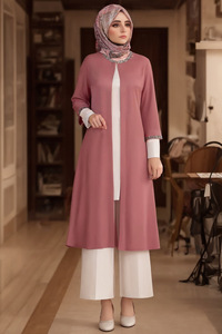 Sudeste de <span class=keywords><strong>Asia</strong></span> Oriente Medio árabe Dubai turco Islam mujeres elegante vestido modesto Hijab mujer musulmana Abaya bata abierta Abayas - Product Image 5