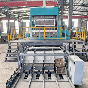 Máy ép bột công nghiệp cho Hộp trứng & khay trái cây Máy làm khay giấy hoàn toàn tự động dây chuyền sản xuất khay trứng - Product Image 3