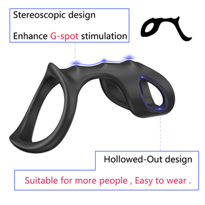 Anillo para Pene de Silicona Ultra Suave y Elástico, para Mejorar la Próstata, Retrasar la Eyaculación, para una Erección Más Dura, Larga y Fuerte - Product Image 6