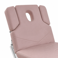 Sillón Eléctrico Multifuncional para Tratamientos de Belleza, Reposacabezas con Resorte de Gas, Reposabrazos Extraíbles, Control Remoto, Reclinable, para Salón o Clínica