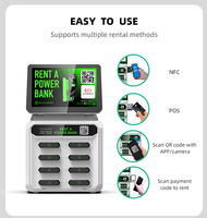 Station de Recharge Mobile Rapide Certifiée CE pour Banque d'Énergie Portable d'Extérieur, Partage et Location pour Distributeur Automatique