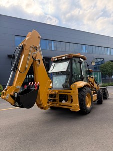 Chargeuse-pelleteuse sur pneus de 8 tonnes, capacité de la benne de 1,5 m³, engin de construction robuste pour travaux de terrassement - Product Image 4
