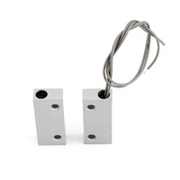 Métal NC Filaire Interrupteur Magnétique Porte Fenêtre Contact Capteur Alarme Porte Magnétique Ouvrir Fermer Capteur