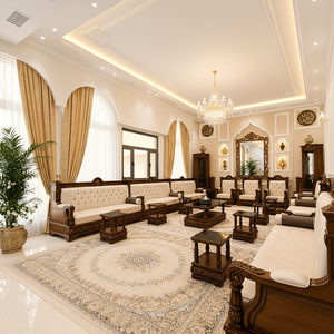 Mobilier de Majlis Arabe Moderne |     Personnalisation Possible |    Livraison gratuite dans le monde entier - Product Image 4