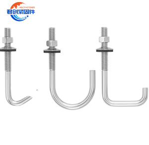 Miễn Phí Mẫu J Loại Bolt Móc Vít Móc Trong Màu Đen Mạ Kẽm Với Nut Kẽm Mạ Thép Loại L Giá Bu Lông M6 Giá - Product Image 5