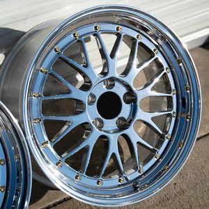 Jantes en alliage forgé chromées 18 19 20 pouces 5x120 5x112 5x114.3 pour <span class=keywords><strong>BBS</strong></span> LM BMW M2 M3 M4 F80 F82 Audi Porsche 911 <span class=keywords><strong>RS5</strong></span> Jantes de course - Product Image 2