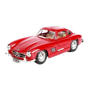 Bburago 1:24 Classical Car Collection M ercedes Benz 300SL Opening Door Die Cast Car Alloy Car Metal Model Toy