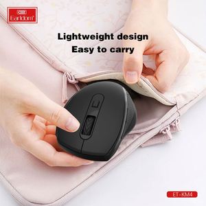 Earldom 2.4G Wireless <strong>Mouse</strong> Ergonomic <strong>Mouse</strong> <strong>for</strong> MacBook Tablet Laptop PC Gaming Accessories USB Receiver - Product Image 5