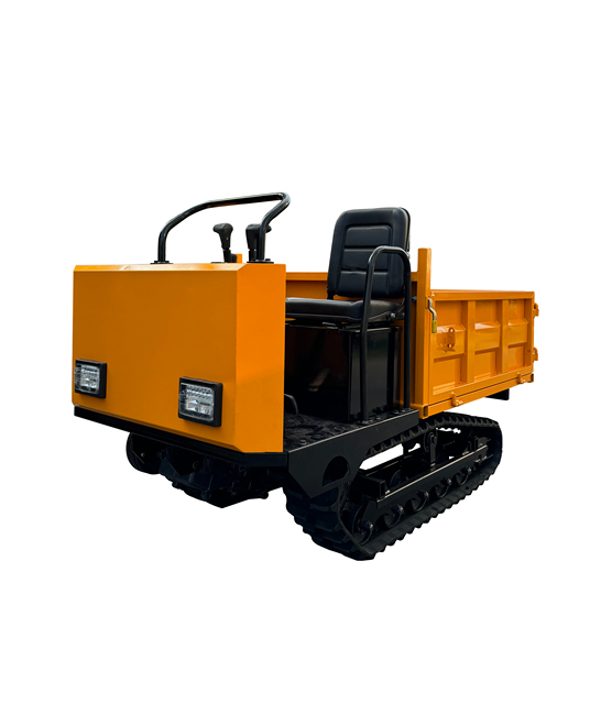 Cheap Garden Farm Small Crawler Dumper Mini Dumper with Briggs&Stratton Engine 8.6KW Power 1500KG Load Capacity Hydraulic Pump
