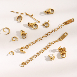 Dreamshow Accessoires de bijouterie pour femmes en gros : Fermoirs mousquetons, chaînes d'extension et anneaux de jonction pour la fabrication de bijoux - Product Image 1
