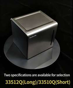 Modern Square Aluminum Wall-Mounted <strong>Toilet</strong> Paper <strong>Holder</strong> for Home &amp; Hotel Bathrooms - Product Image 3