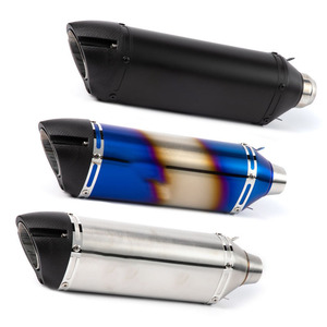 Silencieux d'échappement de moto pour <span class=keywords><strong>Honda</strong></span> XMAX PCX NMAX <span class=keywords><strong>MT</strong></span> 07 Z900 MSX <span class=keywords><strong>125</strong></span> R6 Modified Racing Exhaust - Product Image 1